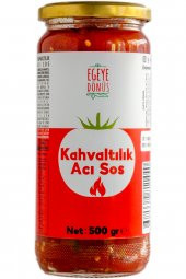EvYapımı Yemek İçin Hazır Kahvaltılık Acı Sos Cam-500 Gr(Geleneksel Üretilmiştir Koruyucu İçermez) - 1