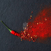 Yeni Mahsül Öğütülmüş Çok Acı Saf Pul Biber - 100 Gr. 1. Kalite (Ekstra Acı) - 7
