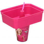 Barbie Köşeli Mısır Kovalı Pipetli Bardak - 1