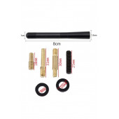 Oto 8 Cm Sport Araç Anten - KROM - 3