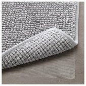 Banyo Paspası Mikrofiber Açık Gri MeridyenDukkan 50x80 Cm Mikrofiber Yumuşak Paspas - 4