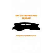 DACİA SANDERO 2012 SONRASI 3 BOYUTLU HALI TORPİDO KORUYUCU thumbnail 1