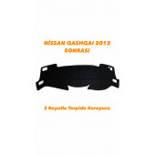 NİSSAN QASHQAI 2013 SONRASI 3 BOYUTLU HALI TORPİDO KORUYUCU thumbnail 1