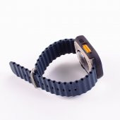 KNY Apple Watch 7 45 MM İçin Kavisli Ekran Koruyuculu Sert Gard Kapak Gard 13 Şeffaf - 2