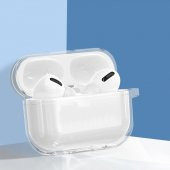 KNY Apple Airpods Pro 2.Nesil İçin Şeffaf Sert Kılıf Şeffaf - 4
