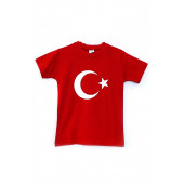 Ay Yıldızlı Türk Bayraklı Tişört - 1