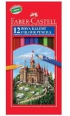Faber Castell Karton Kuru Boya Kalemi 12 Renk Tam Boy - 1