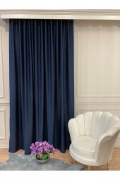 NİVEMESHOME LACİVERT BLACKOUT DÜZ KARARTMA GÜNEŞLİK APM - 1