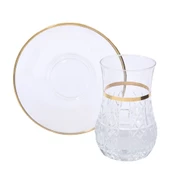 Canba Paris Butik 12 Parça Çay Seti Altın - 1