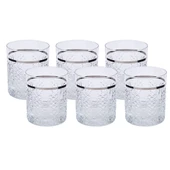 Canba Paris Butik 6lı Su Bardağı Platin - 2