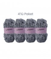 Ponpon Örgü ipi Seti, Battaniye ipi, Atkı ipi, Paspas ipi, Kadife ip, Dut ipi, Şal ipi, Kilim ipi, Havlu ipi - 8