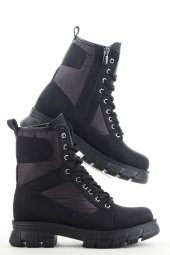 Vojo 1629 Paraşüt Kumaş Polarlı Rahat Taban Kadın Bot - 1