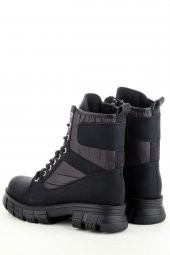 Vojo 1629 Paraşüt Kumaş Polarlı Rahat Taban Kadın Bot - 4