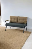 Pimango Pilocca Demonte Metal Bahçe Mobilyası İkili Sarı-yeşil 60x120 - 1