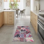 Anadolu Motifler Dijital Baskılı Mutfak Paspası - Kaymaz Taban - 50x100 CM - 1