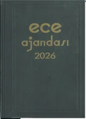 Ece 2026 Ticari Ajanda Anadolu Günlük Çizgili 17x25 - 1