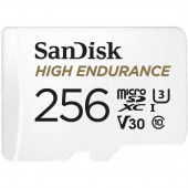 SanDisk High Endurance 256GB 100/40MB/s microSDXC C10 V30 Adaptörlü Hafıza Kartı SDSQQNR-256G-GN6IA - 1