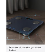 Akıllı Elektronik Tartı Yağ Su Kas Vücut Kitle Endeksi - 2