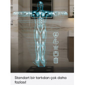 Akıllı Elektronik Tartı Yağ Su Kas Vücut Kitle Endeksi - 5