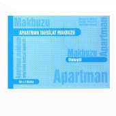 Apartman Tahsilat Makbuzu Otokopili 2/50 1 Adet Apartman Aidat Makbuzu 14x19 cm - 3