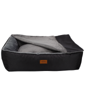 Lepus Winter Bed Kedi Ve Köpek Yatağı Siyah M-(52x67x21)cm - 1