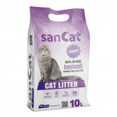 SANCAT Lavanta Kokulu Premium Beyaz Kedi Kumu 10 Lt. - 1
