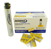 Akdeniz Gazlı Çivi Tabanca Çivi+Gaz ( Pin Gaz ) 2.9X32 MM - 1