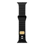 Gpack Apple Watch 4 5 44mm Kordon Silikon Metal Tokalı Ayarlanabilir KRD73 - 1