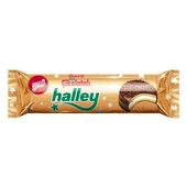 Ülker Halley Mini Lokmalık Rulo Atıştırmalık Bisküvi 66 gr 24 adet - 1