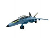 Sesli Işıklı Metal Savaş Uçak - HW777-18-Mavi - 2