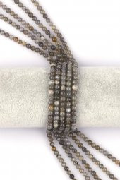 Labradorit ( AB Kalite ) Doğal Taş Dizi 4 mm Küre Kesim thumbnail 1