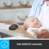 Logitech M220 Sessiz Kompakt Kablosuz Mouse - Siyah - 3
