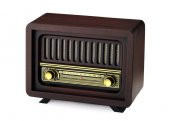 Nostaljik Radyo Çamlıca Kahverengi USB ve Bluetoothlu - 1