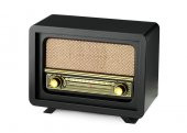 Nostaljik Radyo Beyoğlu Kahverengi USB ve Bluetoothlu - 1