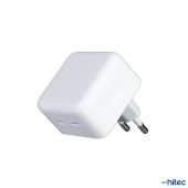 ScHitec 35W Yeni Nesil Apple Uyumlu Çift Type-C Port Compact Çıkışlı Ev tipi Şarj Aleti Kablolu - 5