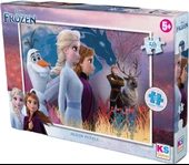 Disney Frozen Karlar Ülkesi Elsa Kutulu Lisanslı 50 Parça Puzzle/Yapboz - 2