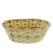 21X27X9cm Oval Hasır Sepet - 1