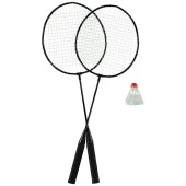 Triathlon T133 Badminton Raket Seti 2 Adet Badminton Raketi 1 Adet Top - 1
