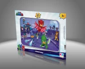 PJ MASKS Pijamaskeliler Frame Puzzle/Yapboz 24 Parça - 3