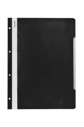 Esselte Telli Dosya Plastik A4 Siyah Telli Dosya (50 Li Paket) - 1