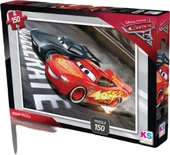 Disney Cars (Arabalar Şimşek Mcqueen) Kutulu 150 Parça Puzzle/Yapboz - 2