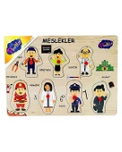 Ahşap Tutmalı Puzzle Meslekler 3 ONY165 PlayWood - 1