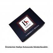 Kaplan Gözü - Hematit - Oniks Erkek İkili Doğal Taş Bileklik - 4