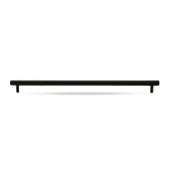 Hitit Çekmece Dolap Dolabı Kapak Kulpu Kulpları Kulbu 288 Mm Mat Siyah Metal Kulp Mobilya Mutfak - 6