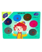 Ahşap Tutmalı Puzzle Renkler 2 ONY153 Playwood - 1
