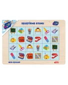 Ahşap Eğitici Eşleştirme Okul Eşyaları ONY264 Playwood - 1