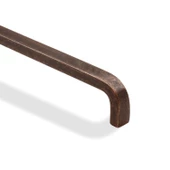 Paris 256 mm Eskitme Antik Bakır Metal Mobilya Mutfak Çekmece Dolap Dolabı Kulpu Kulbu Kulpları - 4