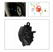 Ford Focus Direksiyon Hız Sabitleme Cruise Kontrol Düğmesi 20112015 - 1