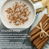 Orçel Salep (Sahlep) Tarçınlı 1000gr. - 2