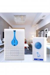 32 Melodi Lüks Uzaktan Kumandalı Zil Kablosuz Kapı Zili Wireless Otomatik Buton Paneli Apartman - 3
